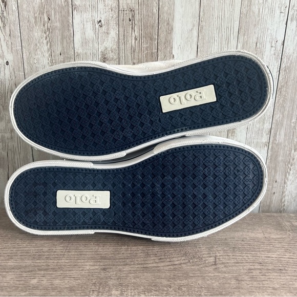 Polo by Ralph Lauren White Sneakers Slip On 7 - Picture 8 of 8